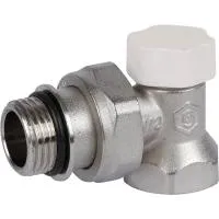 STOUT SVL Клапан SVL-1156-100015 запорно-балансировочный угловой 1/2" (с дополнительным уплотнением)