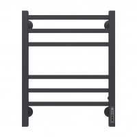 Полотенцесушитель Terminus «Ватикан» П6 450х600 электро КС черный матовый (new встроен диммер)