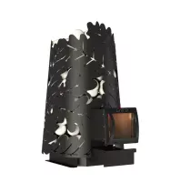 Дровяная банная печь Grill'D Dubravo 180 Long (дверца со стеклом)