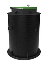 ВЕРТИКАЛЬНАЯ СТАНЦИЯ БИОЛ. ОЧИСТКИ KANN X - 4 L, 3-4 чел. ввод 120см, самотечный / принудительный