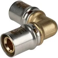 STOUT SFP-0009-001616 Угольник  90° 16х16 для металлопластиковых труб прессовой