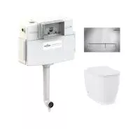 Комплект инсталляции и унитаза 4 в 1 Lavinia Boho Relfix Bell Pro 77060206