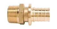 STOUT  SFA-0001-001634 Переходник с наружной резьбой 16xR 3/4 для труб из сшитого полиэтилена аксиальный