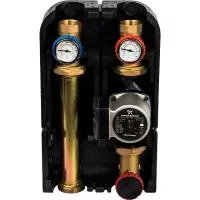 STOUT SDG-0001-003202 Насосная группа с прямым контуром 1 1/4" с насосом Grundfos UPSO 32-65 в теплоизоляции DN 32 42kW(DT10 гр. Цельс) 
